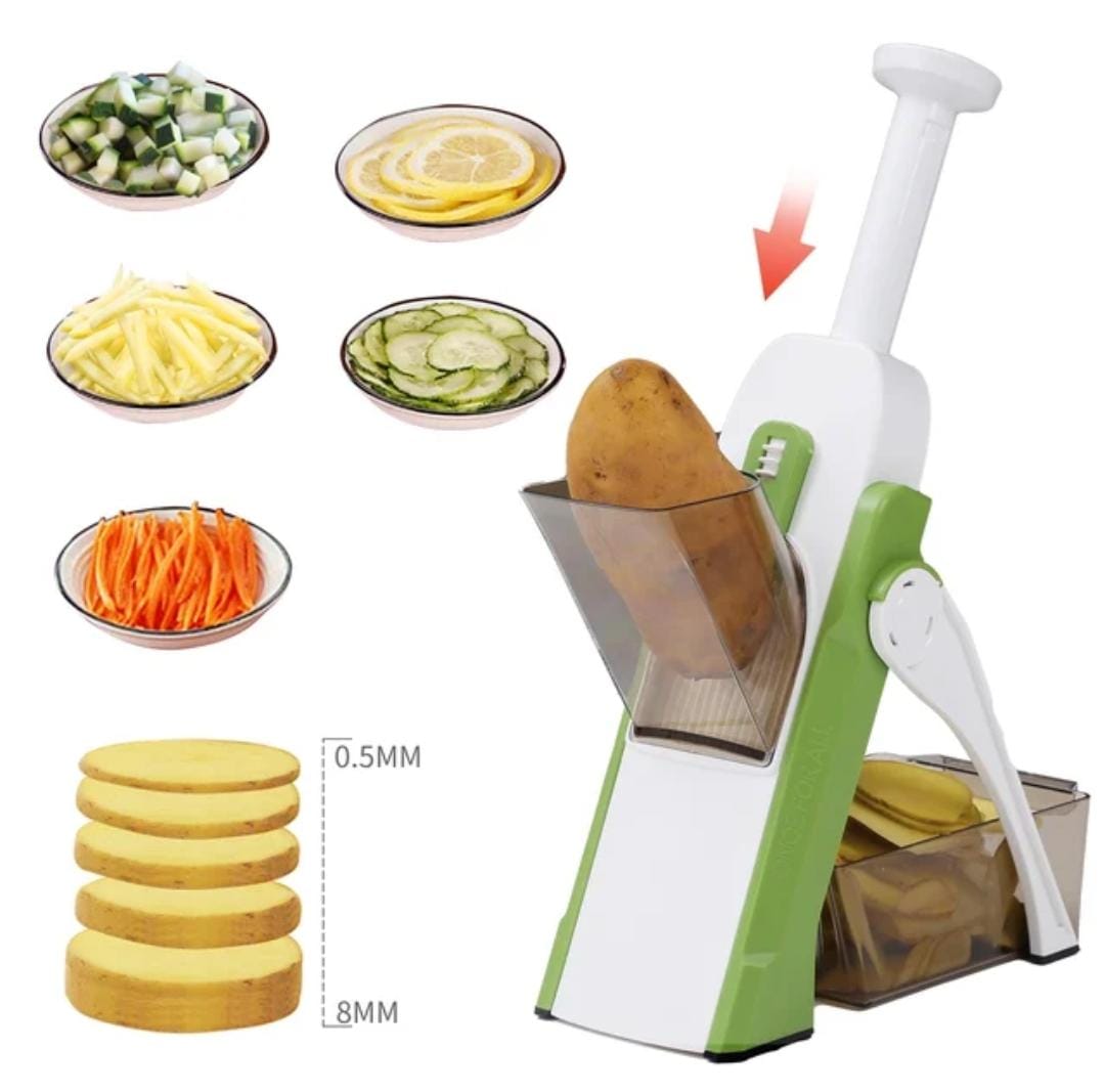 Fresh Slicer - Picador De Verduras 5 En 1